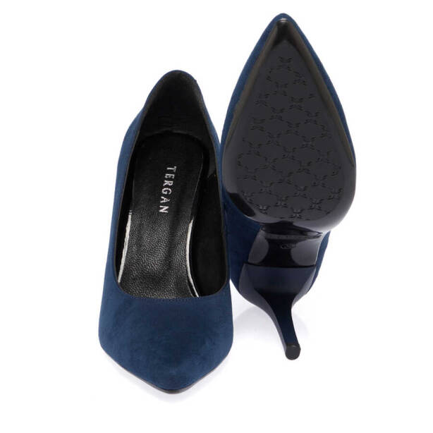 Lacivert Vegan Kadın Stiletto - K23S1AY66968-Q4Z - 4