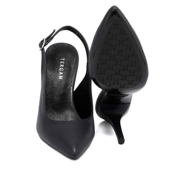 Lacivert Vegan Kadın Stiletto - K24I1AY67381-Q4H - 4