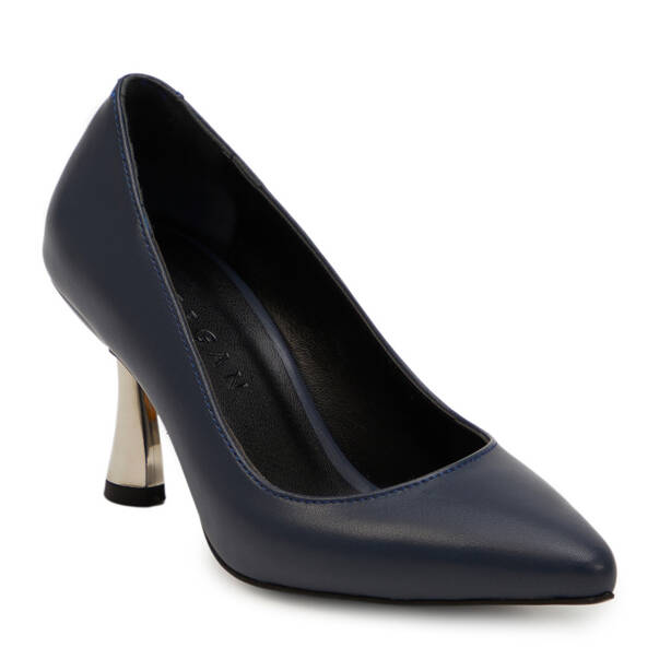 Lacivert Vegan Kadın Stiletto - K25S1AY68545-Q4H - 2