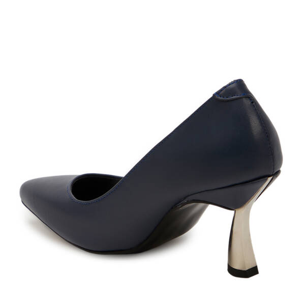 Lacivert Vegan Kadın Stiletto - K25S1AY68545-Q4H - 3