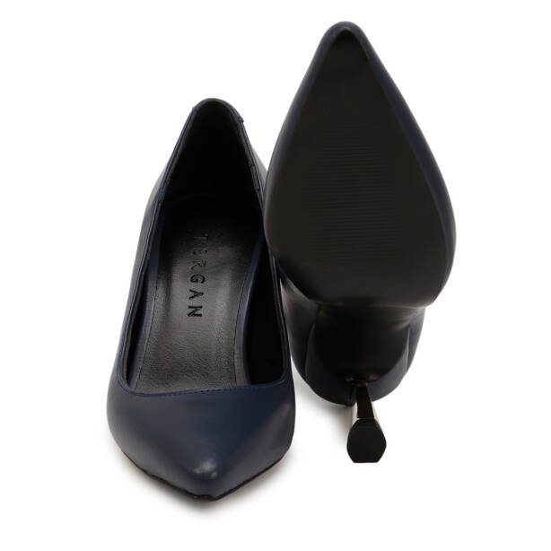 Lacivert Vegan Kadın Stiletto - K25S1AY68545-Q4H - 4
