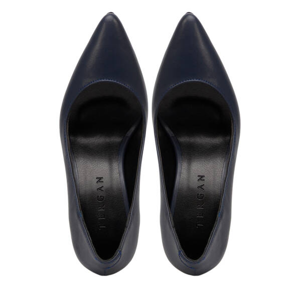 Lacivert Vegan Kadın Stiletto - K25S1AY68545-Q4H - 5