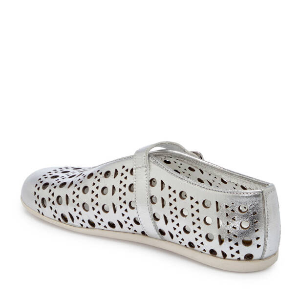 Lame Deri Kadın Babet - K25I1AY67900-L9L - Tergan