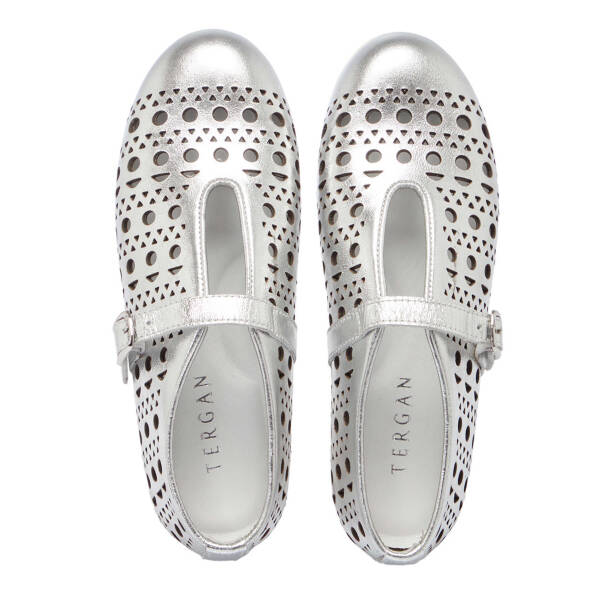 Lame Deri Kadın Babet - K25I1AY67900-L9L - Tergan