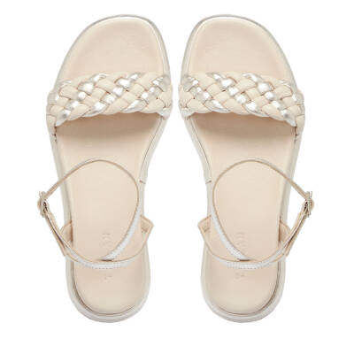 Lame Deri Kadın Sandalet - K24Y1SN67667-L9L - 5