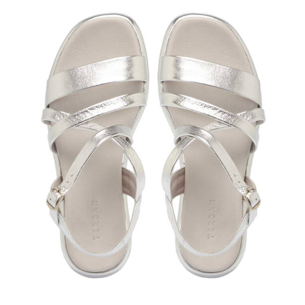Lame Deri Kadın Sandalet - K24Y1SN67668-L9L - 5