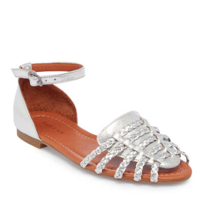 Lame Deri Kadın Sandalet - K25Y1SN67955-L9L - 1