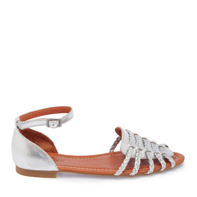 Lame Deri Kadın Sandalet - K25Y1SN67955-L9L - 3