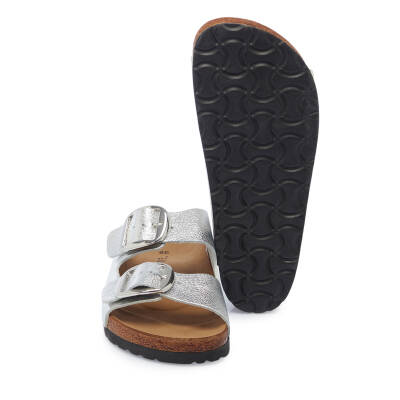 Lame Deri Kadın Terlik - K25Y1TR67999-L9L - 4