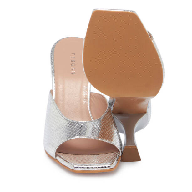 Lame Hakiki Deri Kadın Terlik - K25Y1TR68094-A33 - 4