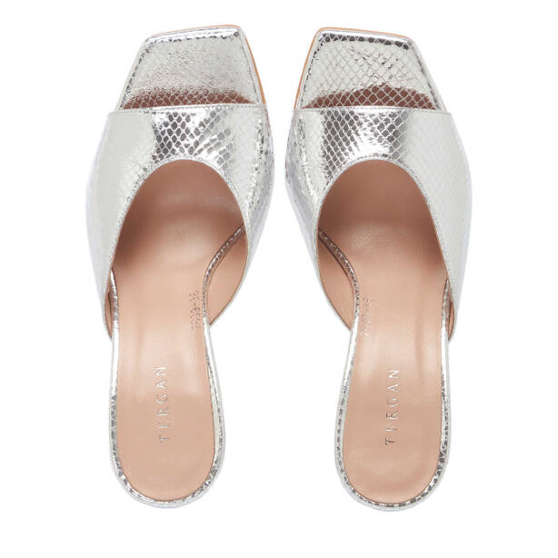 Lame Hakiki Deri Kadın Terlik - K25Y1TR68094-A33 - 5