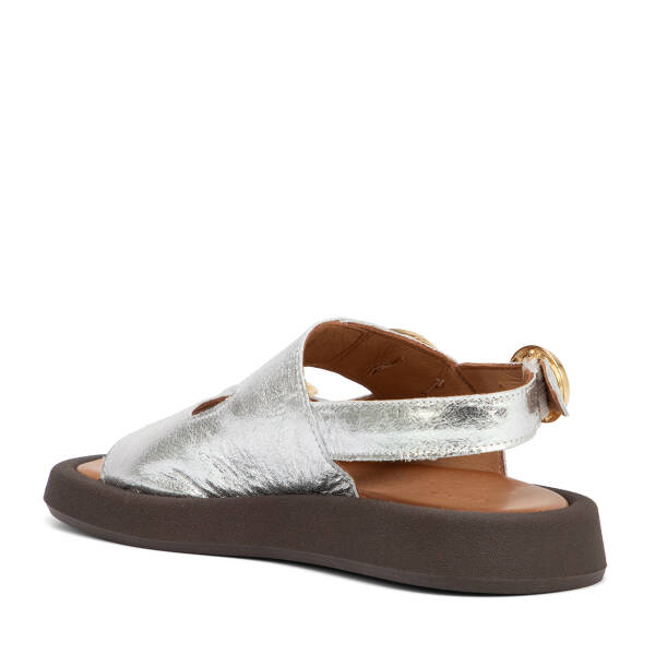Lame Hakiki Deri Kadın Sandalet - K26Y1SN68609-L9L - 4