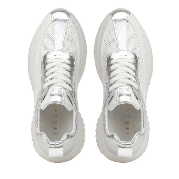 Lame Hakiki Deri Kadın Sneaker - K26I1AY68474-L9L - 5