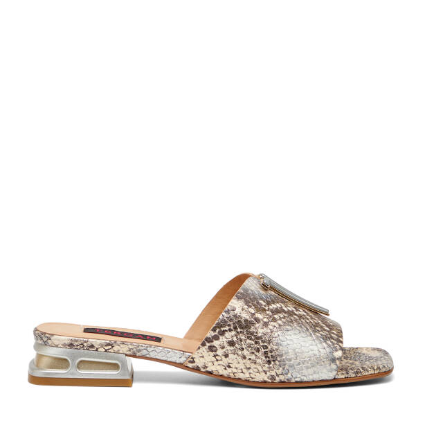 Lame Hakiki Deri Kadın Terlik - K26Y1TR68565-V0X 