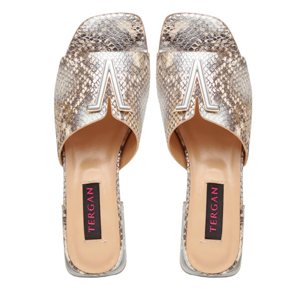 Lame Hakiki Deri Kadın Terlik - K26Y1TR68565-V0X - 5