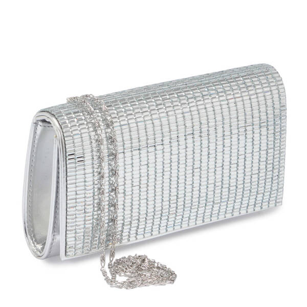 Lame Tekstil Kadın Abiye Çanta - S25Y1AB79521-V9B - 2