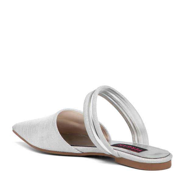 Lame Tekstil Kadın Terlik - K25Y1TR68003-M2W - Tergan