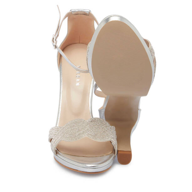 Lame Vegan Kadın Abiye Ayakkabı - K24Y1AY67503-O53 - 4