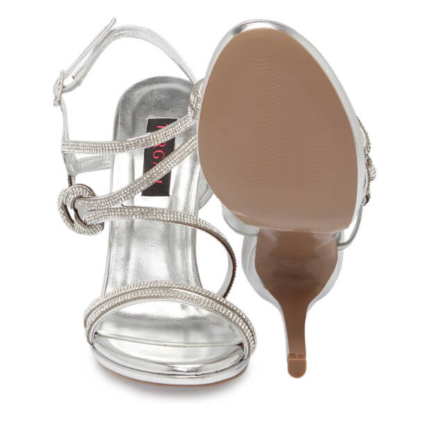 Lame Vegan Kadın Abiye Ayakkabı - K25Y1AY67815-O53 - 4