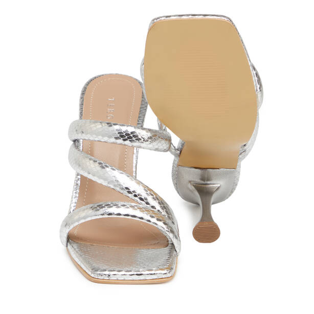 Lame Vegan Kadın Terlik - K25Y1TR67831-T3Y - 4