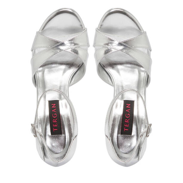 Lame Vegan Kadın Topuklu Ayakkabı - K25Y1AY67811-O53 - 5