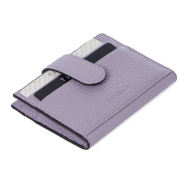 Lila Deri Erkek Kredi Kartlık - S1KK00001617-P5M - 1