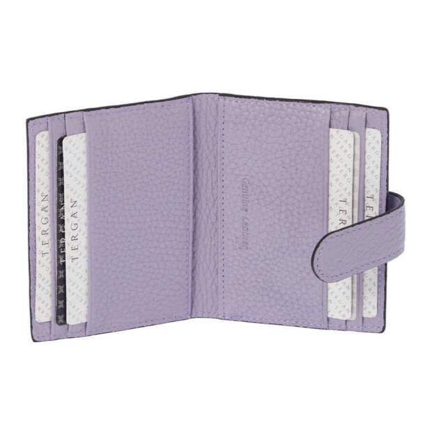 Lila Deri Erkek Kredi Kartlık - S1KK00001617-P5M - 2