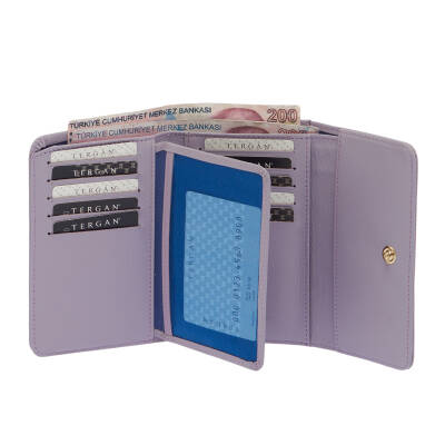 Lila Deri Kadın Cüzdan - S1CB00005788-U3B - 3