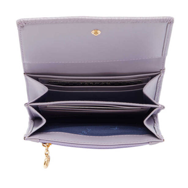 Lila Deri Kadın Cüzdan - S1CB00005815-S0Z - 3