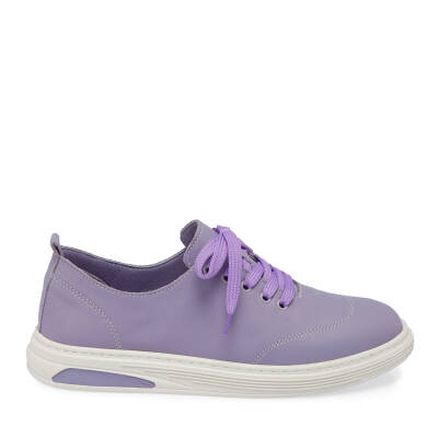 Lila Deri Kadın Sneaker - K24I1AY67093-S1T - 3