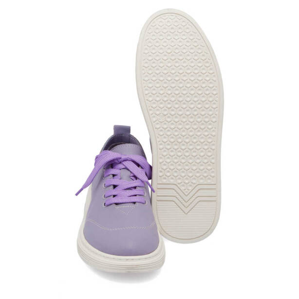 Lila Deri Kadın Sneaker - K24I1AY67093-S1T - 4