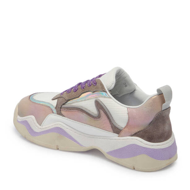 Lila Deri Kadın Sneaker - K24I1AY67196-S1T - 2
