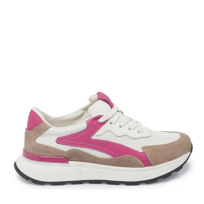 Lila Deri Tekstil Kadın Sneaker - K24I1AY67111-U1W - 3