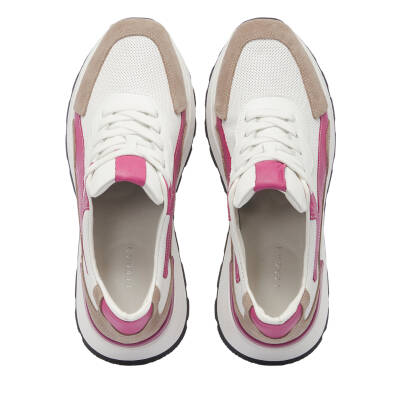 Lila Deri Tekstil Kadın Sneaker - K24I1AY67111-U1W - 5