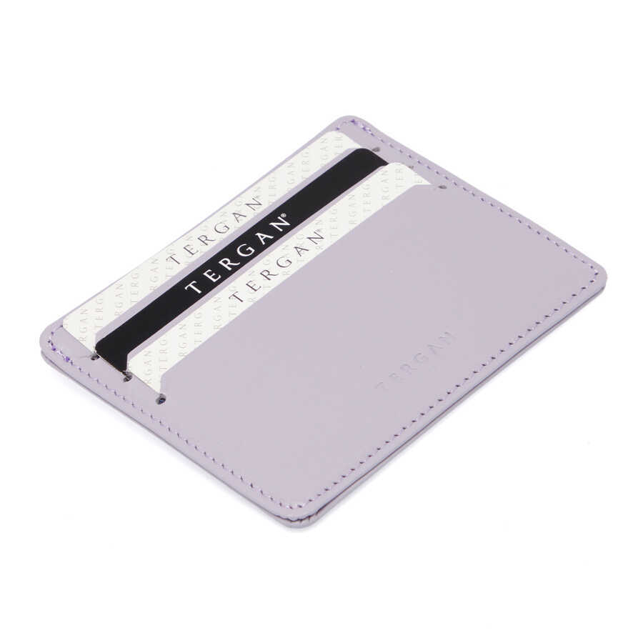 Lila Hakiki Deri Unisex Kredi Kartlık - S1KK00001050-T8J