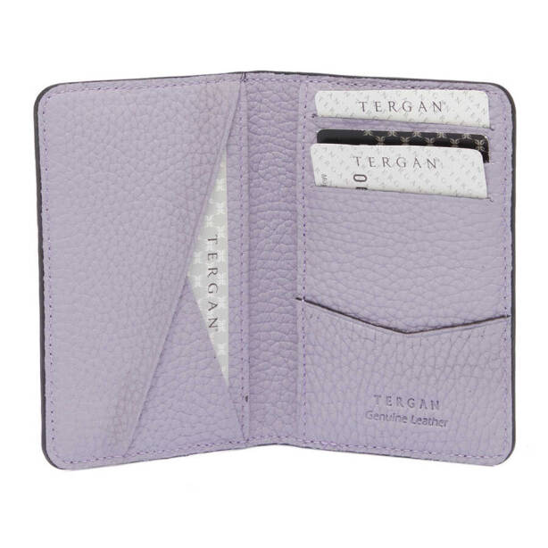 Lila Deri Unisex Kredi Kartlık - S1KK00001645-P5M - 2