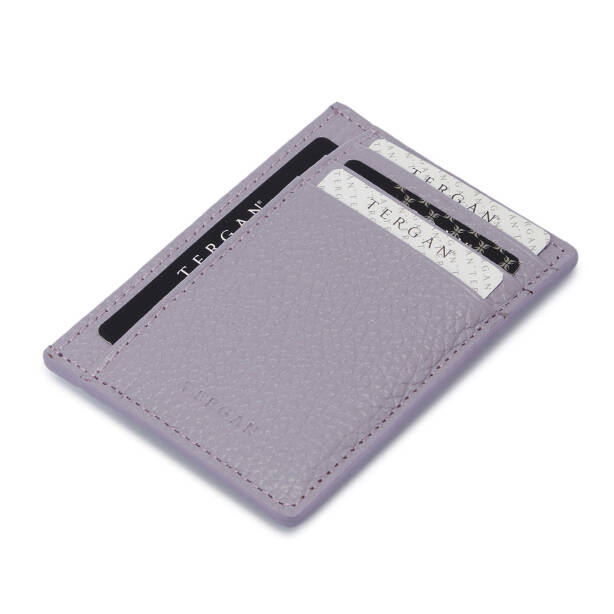 Lila Deri Unisex Kredi Kartlık - S1KK00001676-P5M 