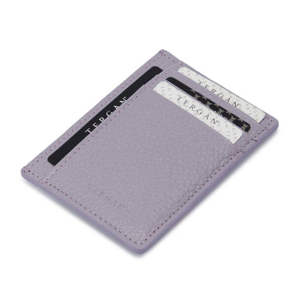 Lila Deri Unisex Kredi Kartlık - S1KK00001676-P5M - 1