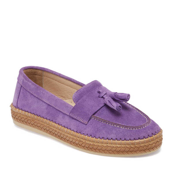 Lila Süet Deri Kadın Espadril - K24I1AY67227-R92 - 1