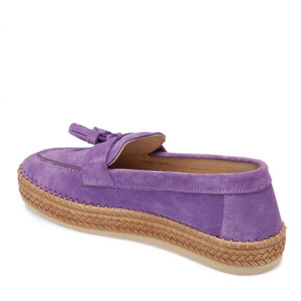 Lila Süet Deri Kadın Espadril - K24I1AY67227-R92 - 2