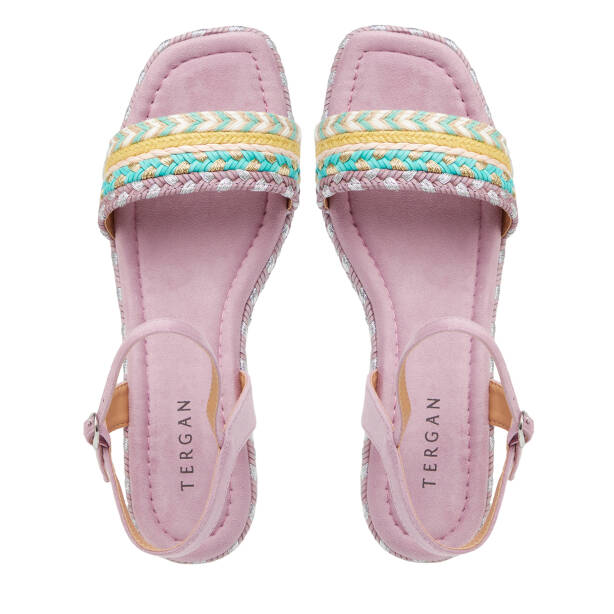 Lila Tekstil Kadın Sandalet - K26Y1SN68731-U1Z - 5