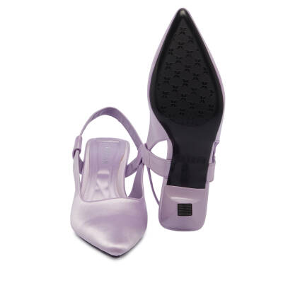 Lila Tekstil Kadın Stiletto - K24I1AY67329-T4X - 4