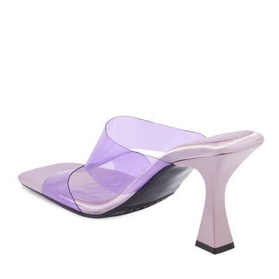 Lila Vegan Kadın Terlik - K24Y1TR67425-F38 - 2
