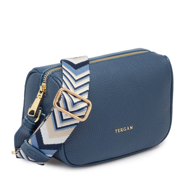 Mavi Deri Kadın Çapraz Askılı Çanta - S25K1BC80467-T0M - 2