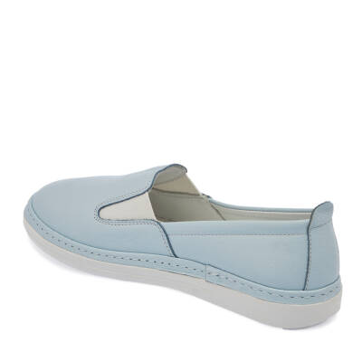  Mavi Deri Kadın Casual Ayakkabı - K24I1AY67359-S2I - 2