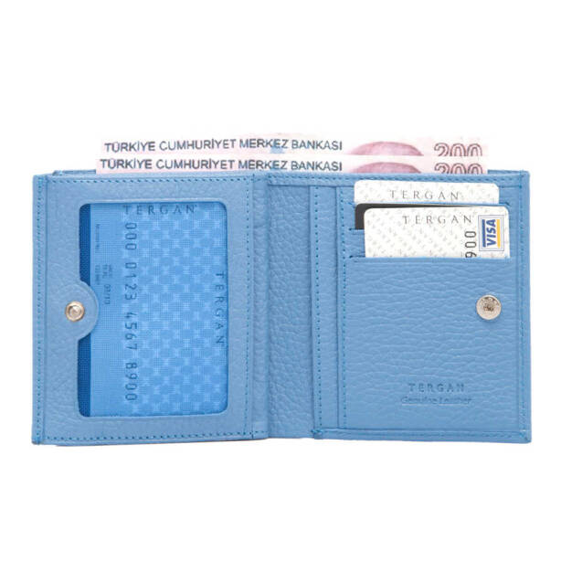 Mavi Hakiki Deri Kadın Cüzdan - S1CB00005627-I6T - 2