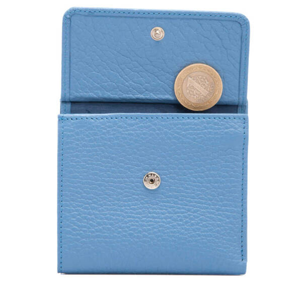 Mavi Hakiki Deri Kadın Cüzdan - S1CB00005627-I6T - 3