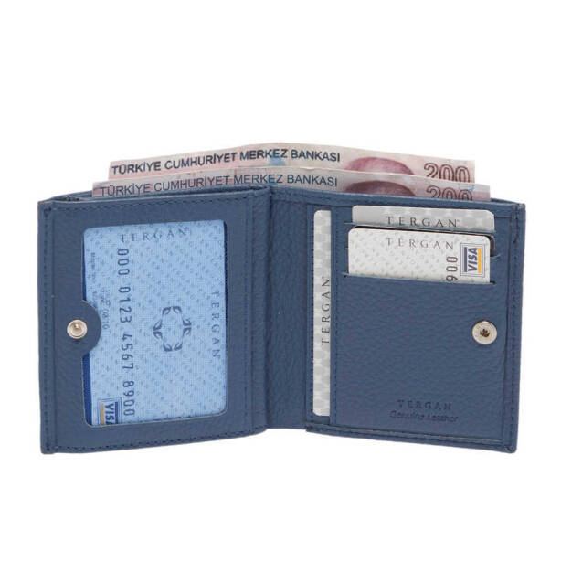 Mavi Hakiki Deri Kadın Cüzdan - S1CB00005627-T0M - 2