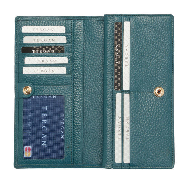 Mavi Deri Kadın Cüzdan - S1CB00005685-T9L - 3