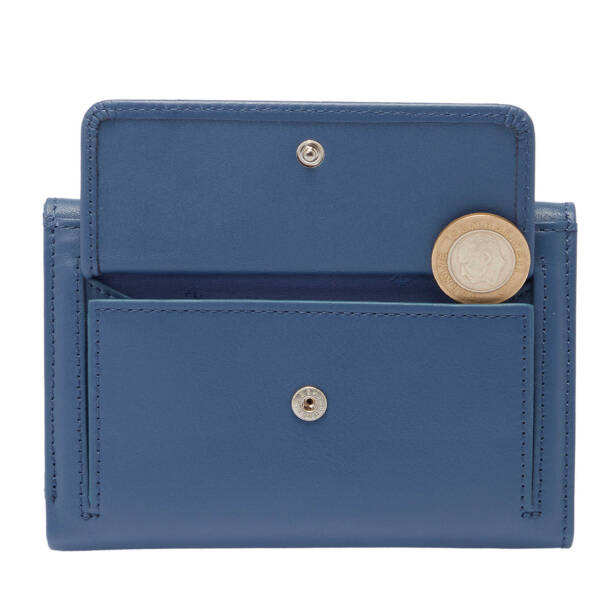 Mavi Deri Kadın Cüzdan - S1CB00005730-T0R - 5